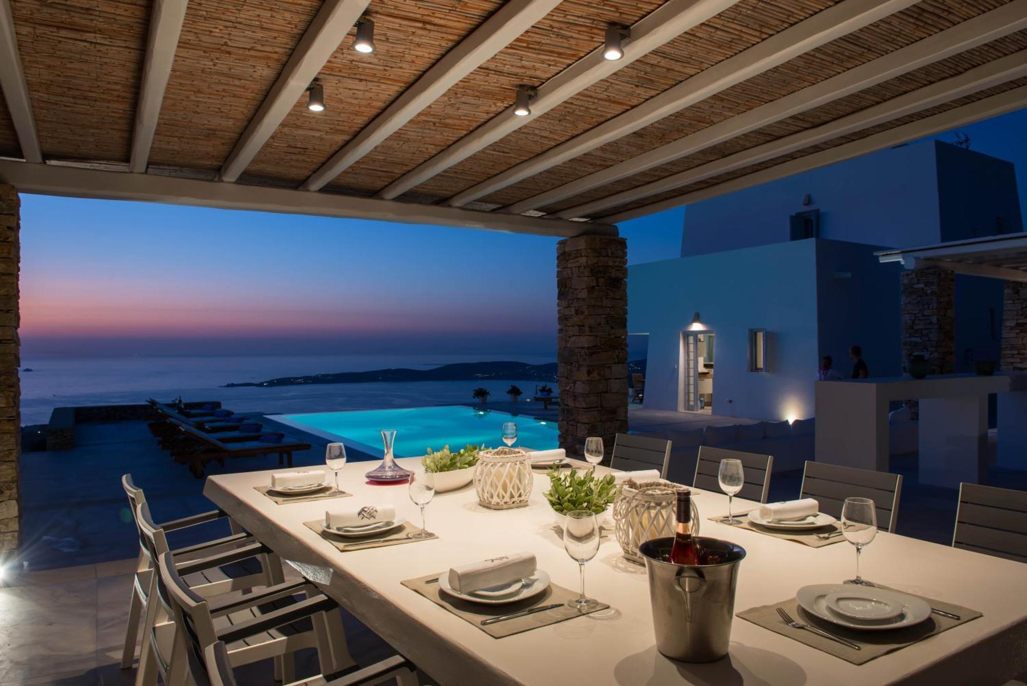 Tluxuryvilla Páros Eksteriør bilde