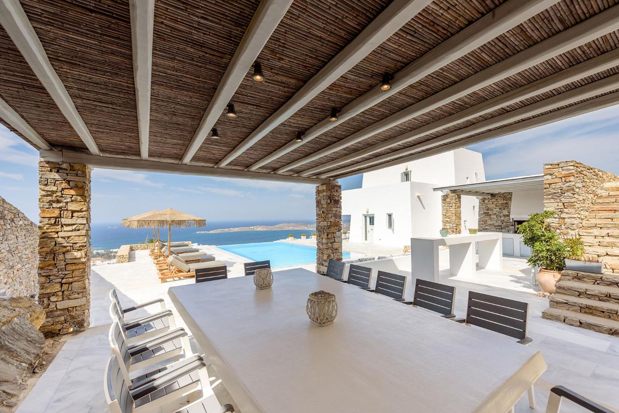 Tluxuryvilla Páros Eksteriør bilde